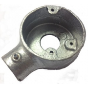 Conlok 25mm Galvanised Terminal Back Outlet Box